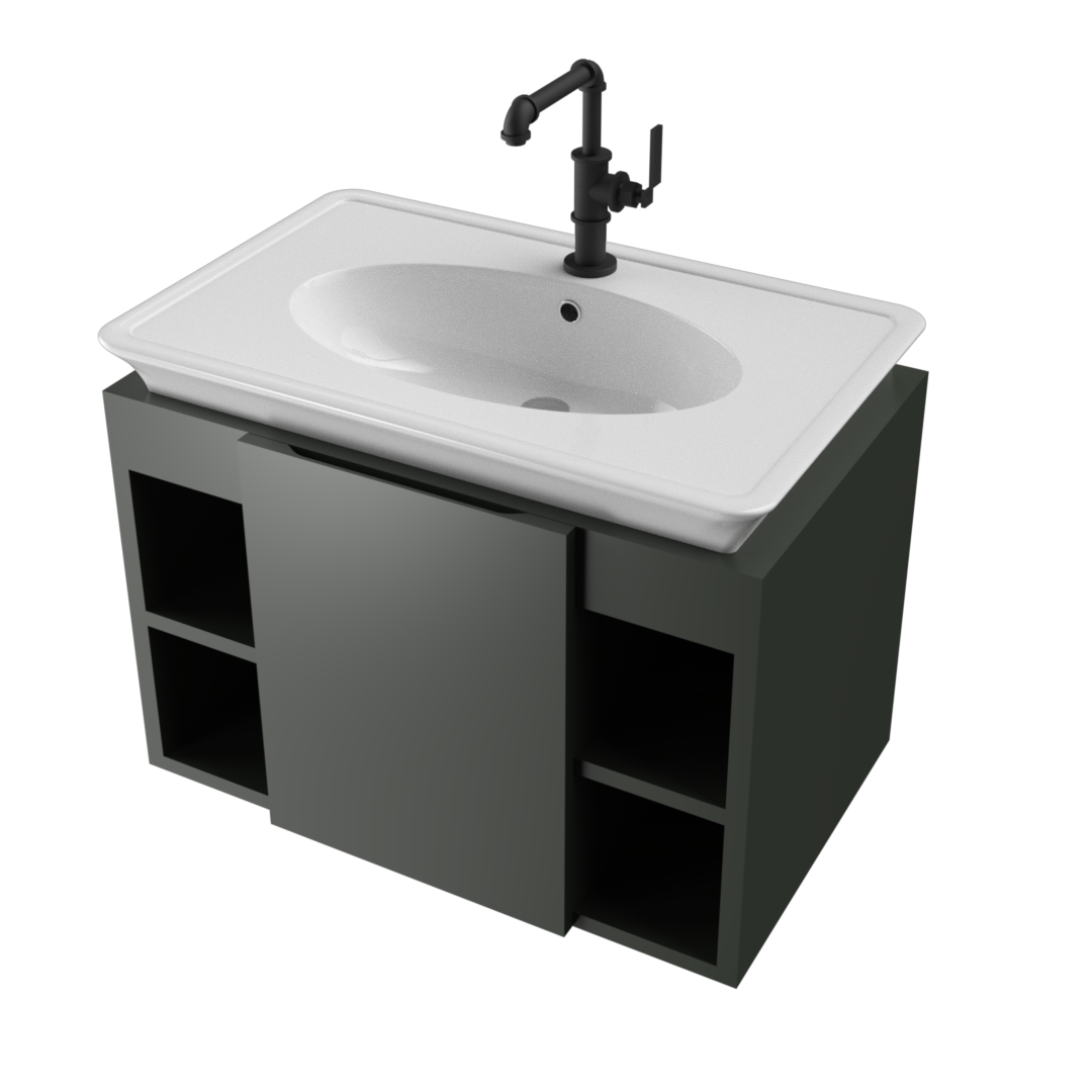 HA20DO1S1 精緻浴室櫃-防水發泡板 76.5cm