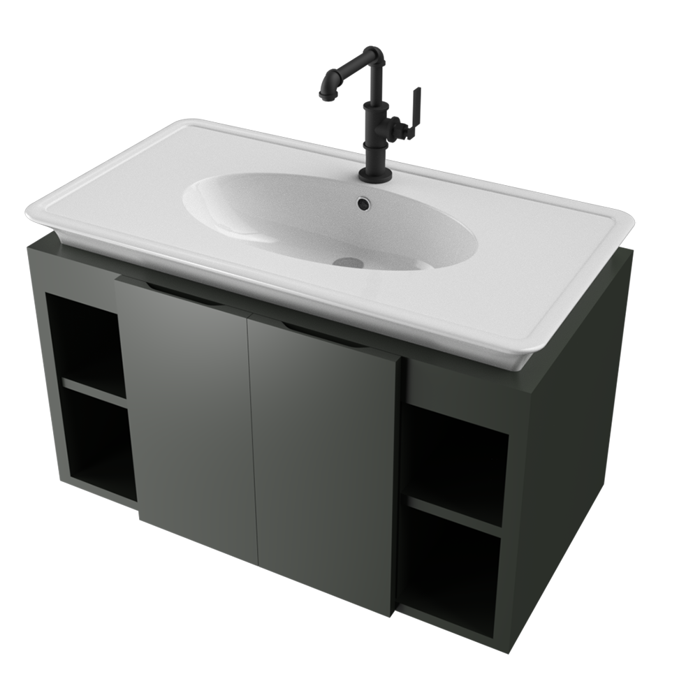 HA21DO1S1 精緻浴室櫃-防水發泡板 92cm