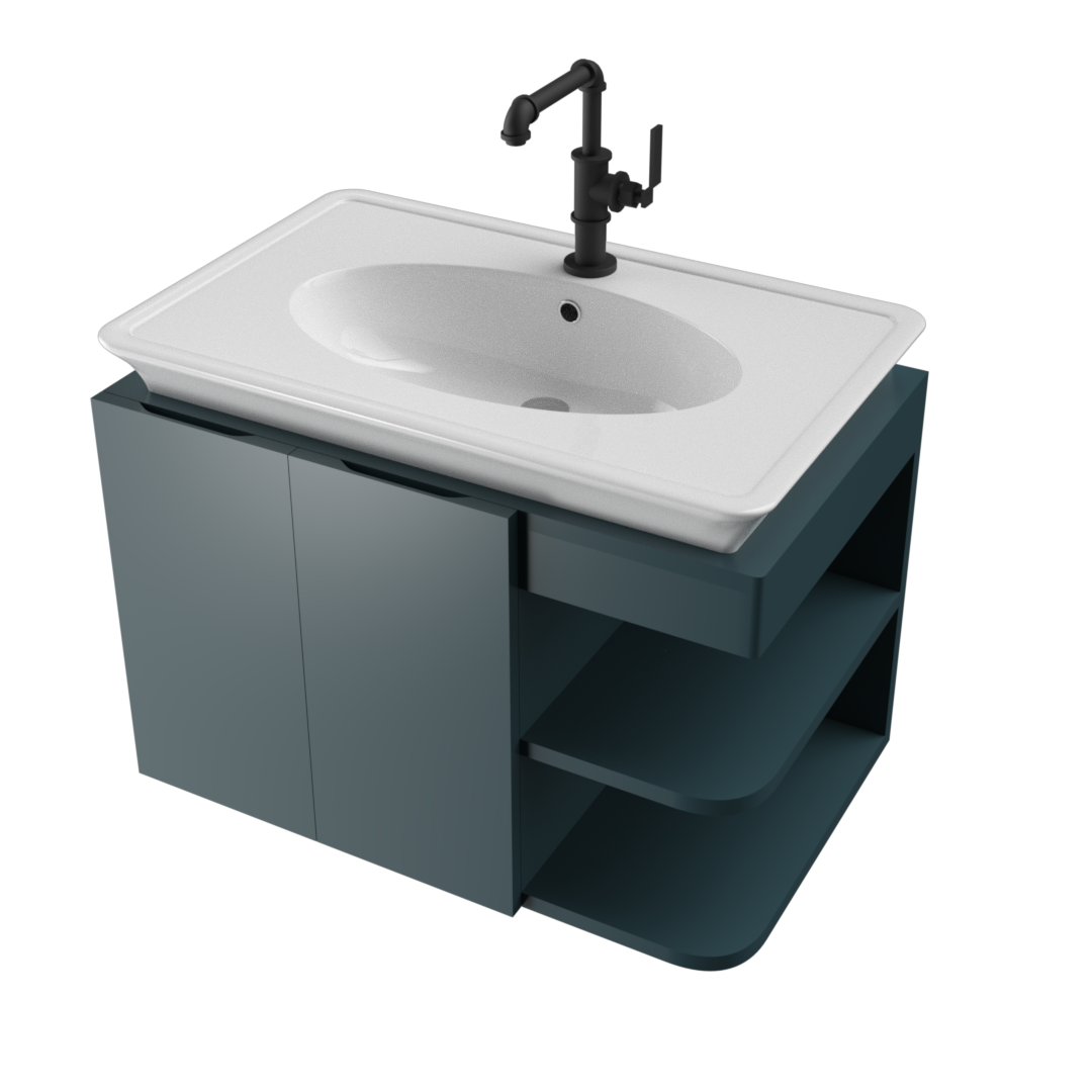 HA20DO1S2 精緻浴室櫃-防水發泡板 76.5cm